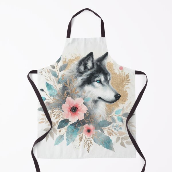 Item preview, Floral Wolf Serenity designed and sold by zzz888.