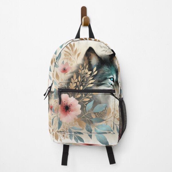 Item preview, Mystic Floral Wolf designed and sold by zzz888.