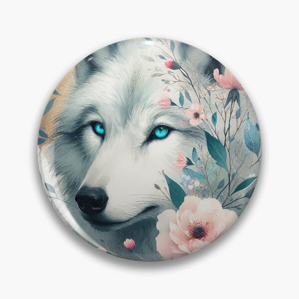 Artikelvorschau, Wolf in Blüte entworfen und verkauft von zzz888.