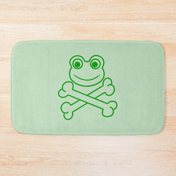 Item preview, Frog and Cross Bones designed and sold by RedFirecracker.