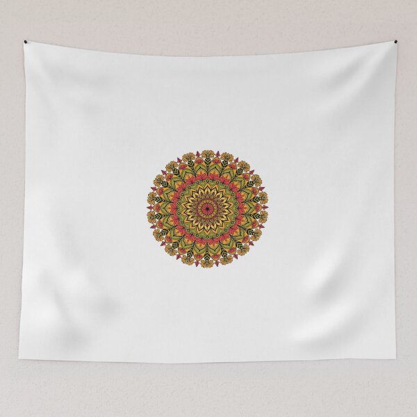 Item preview, An artistic Mandala design featuring geometric and floral elements, perfect for Mandala-themed prints, home decor, and creative poster designs for personal or commercial use. designed and sold by Texturacreation.