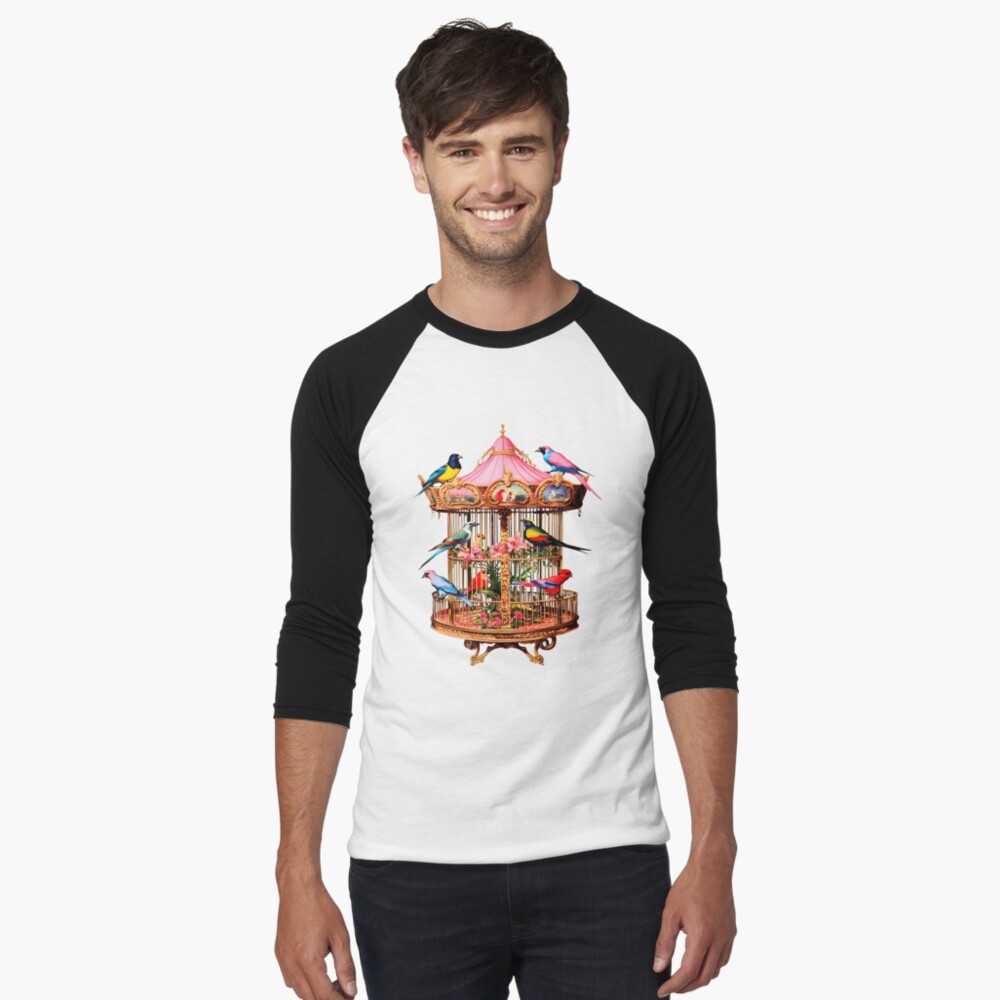 Item preview, Baseball ¾ Sleeve T-Shirt designed and sold by dinaaaaaah.