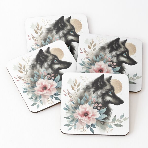Item preview, Wolf Whispers in Bloom designed and sold by zzz888.