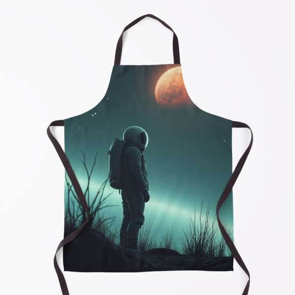 Item preview, Red Moon and the Astronaut designed and sold by artiviohub.
