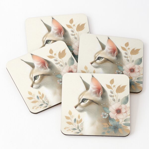 Item preview, Whispers of the Floral Feline designed and sold by zzz888.