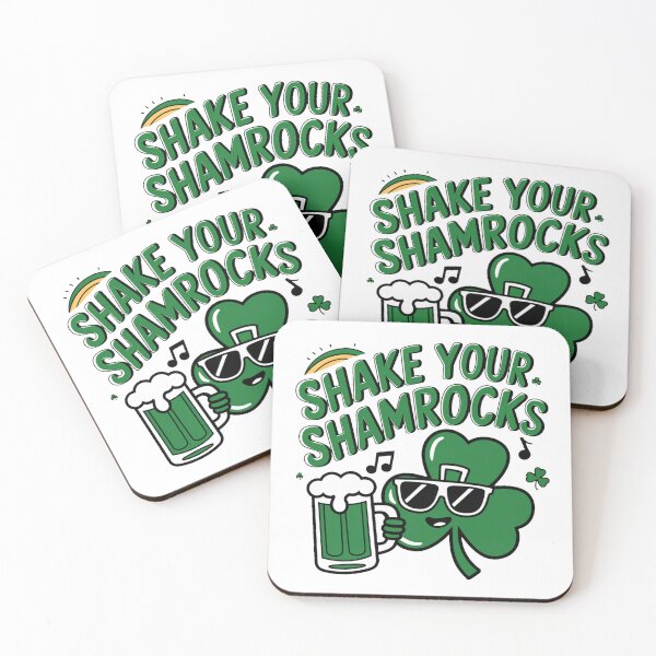 Item preview,  Irish St Patricks day Ireland - "Shake your Shamrocks' St. Patrick's Day " designed and sold by stickercuffs.