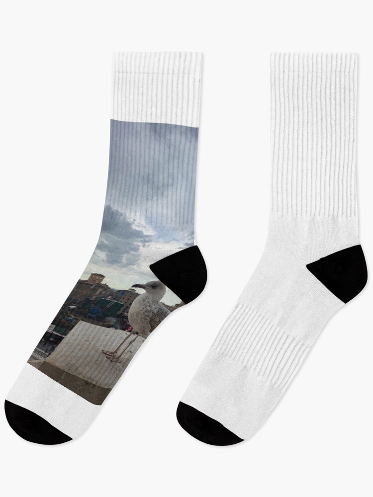 Thumbnail 1 of 5, Socks, Seagull's View Over Rome designed and sold by World-Shop25.