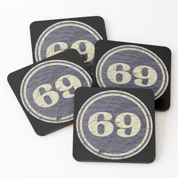 Item preview, Race Number - 69 designed and sold by RedFirecracker.