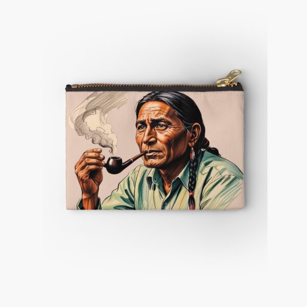 Item preview, Pipe Smoke Therapy Dad Indian designed and sold by Design_Your_Day.