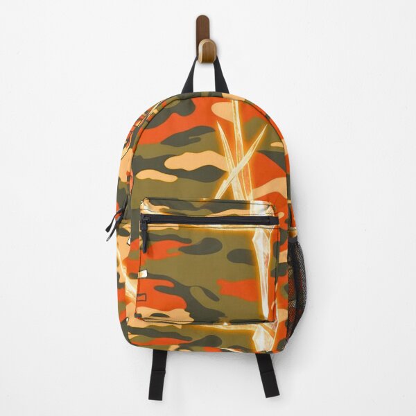 Item preview, Orange And Olive Green DNA Camo Fusion designed and sold by CamouflageLab.