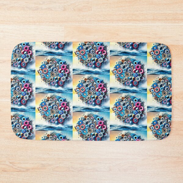 Item preview, colorful geometric decorative desighn designed and sold by Dogandesighn.