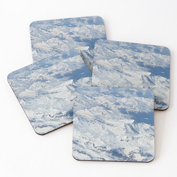 Item preview, Majestic Snow-Capped Peaks from Above designed and sold by World-Shop25.