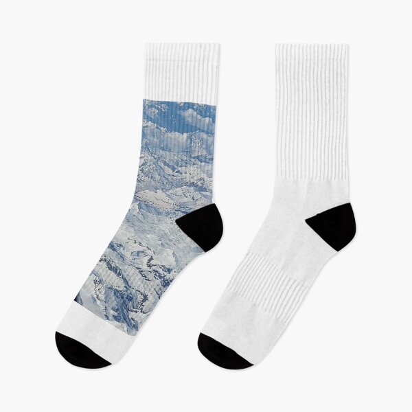 Item preview, Majestic Snow-Capped Peaks from Above designed and sold by World-Shop25.