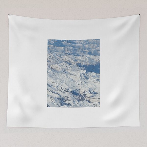 Item preview, Majestic Snow-Capped Peaks from Above designed and sold by World-Shop25.