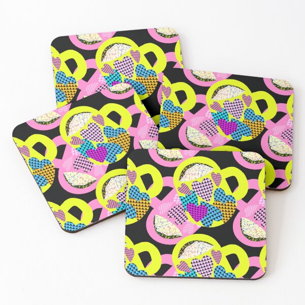 Item preview, Colorful heart Mugs hearts Marshmallows Sprinkles Valentines designed and sold by Victoria Rose.