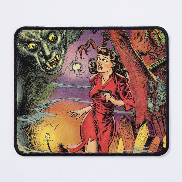 Item preview, Ghost, scary comic 50s designed and sold by Mauswohn.