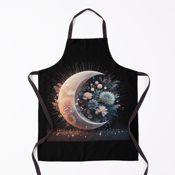 Item preview, abstract 3D shape half sun half moon designed and sold by DinaMurad.