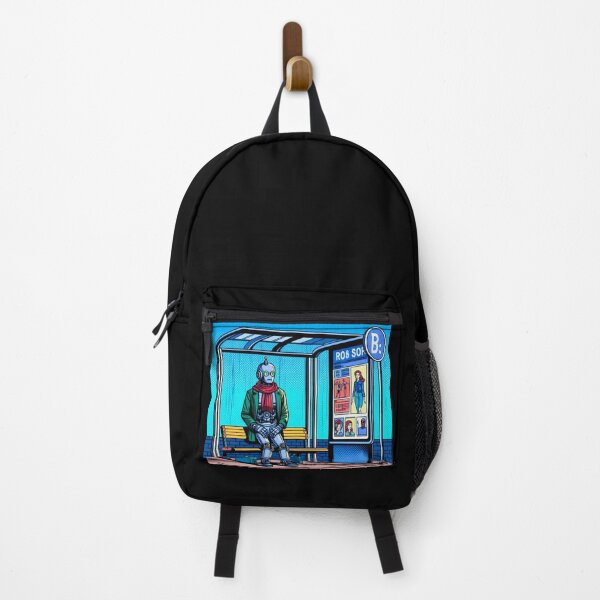 Item preview, Robot waiting at the bus stop designed and sold by Dogandesighn.