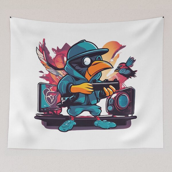 Item preview, Bird Crimes designed and sold by Nice En.