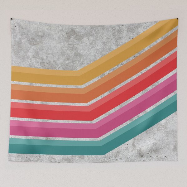 Item preview, Retro Pattern - Steep Uphill Concrete #198 designed and sold by Natural Collective.