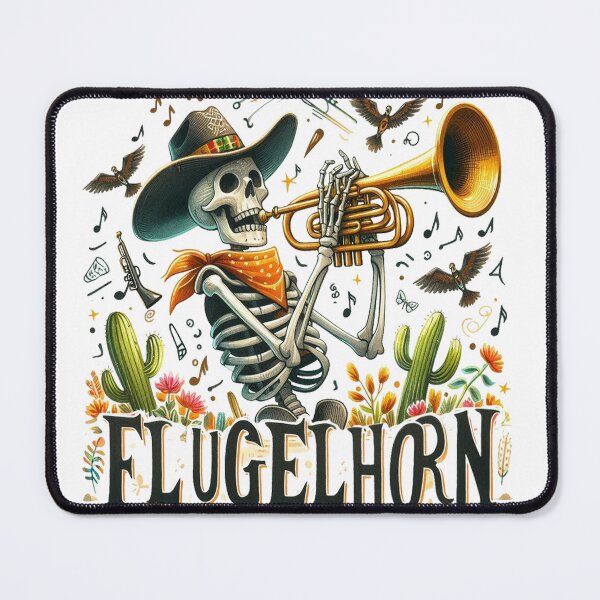 Item preview, Skeleton play Flugelhorn designed and sold by maximinano100k.