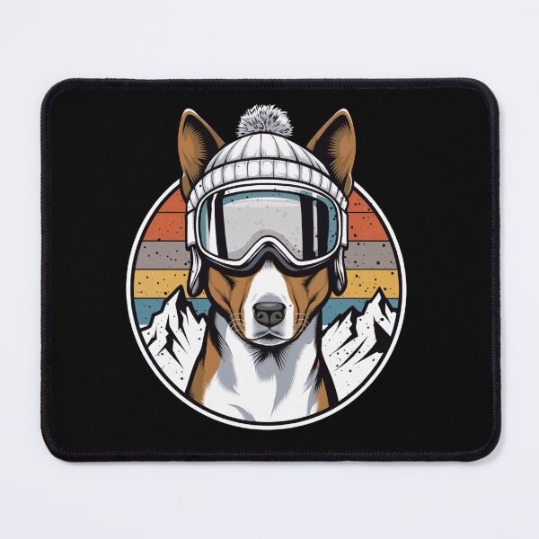 Item preview, Ski Basenji Art Gift designed and sold by moniowate.