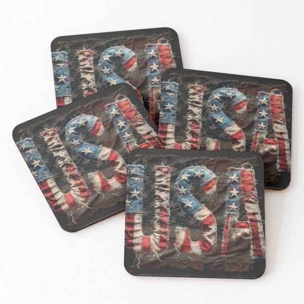 Item preview, Worn Patriotism designed and sold by Wiredart.