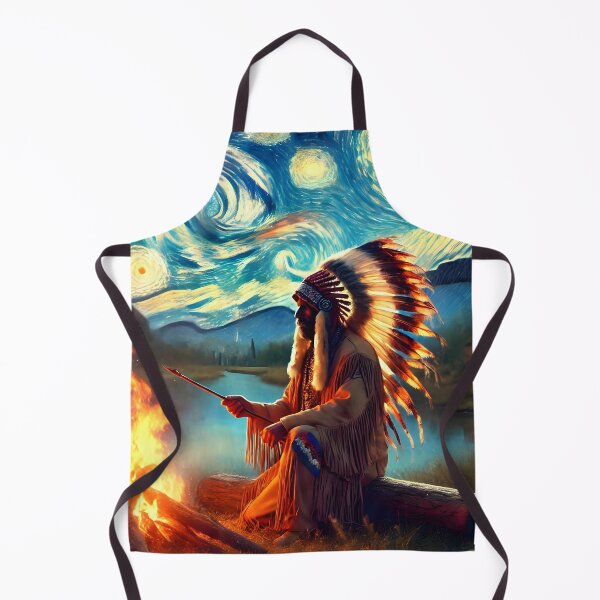 Item preview, Starry Night Campfire with Cabin designed and sold by inkNext.
