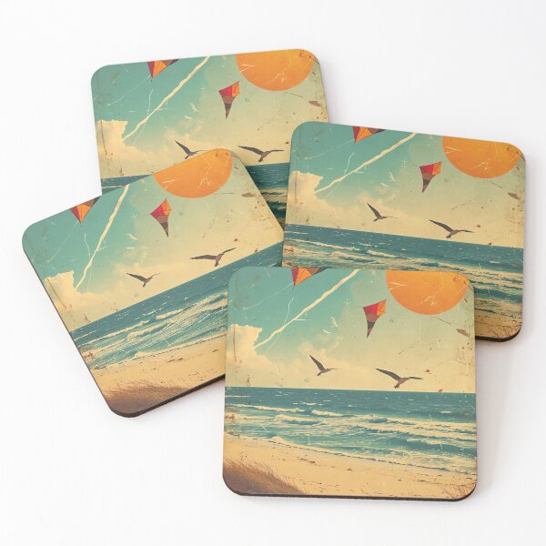 Item preview, Seagulls  Kites Adventure designed and sold by cute-animals99.