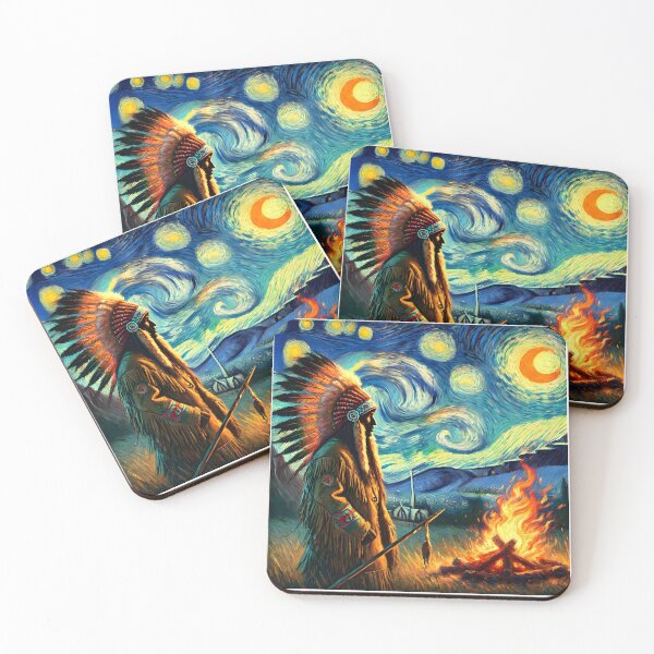 Item preview, Mystical Night Under Swirling Skies designed and sold by inkNext.