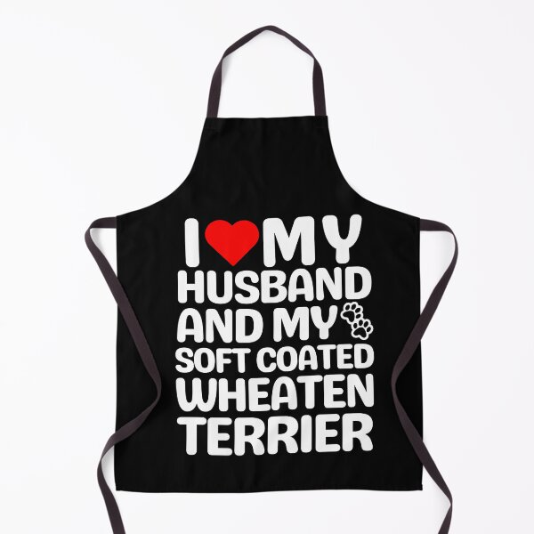 Item preview, I Love My Husband And My Soft Coated Wheaten Terrier designed and sold by TheAnimalZ00.