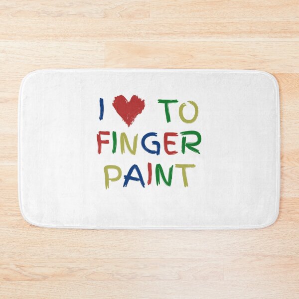 Item preview, I Heart Love To Finger Paint  90s designed and sold by Galactic-Sketch.
