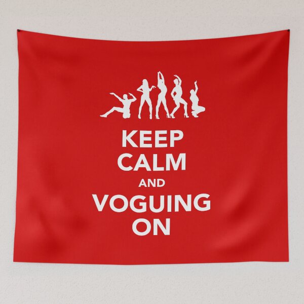 Item preview, Keep Calm and Voguing On! designed and sold by gayishdesign.