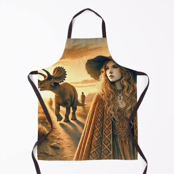 Item preview, The Witch and the Triceratops designed and sold by LilithsDesires.