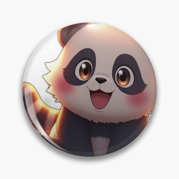 Item preview, Anime Style Panda Sticker designed and sold by JossDesign15.