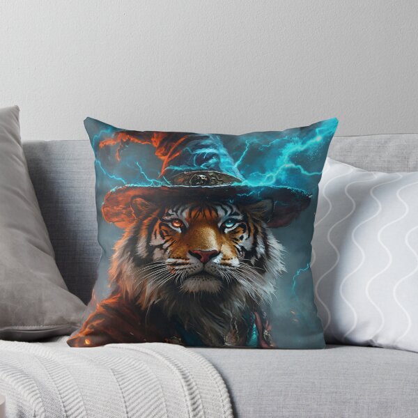 Item preview, Gothic Magical Tiger Wizard Hat designed and sold by RockFireMerch.