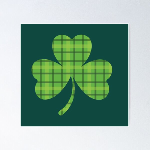 Item preview, Lucky Irish Shamrock Pattern, St. Paddy’s Day Clover Shenanigans, Green, Irish, St. Patrick’s Day, New York, Chicago designed and sold by UPPrints.