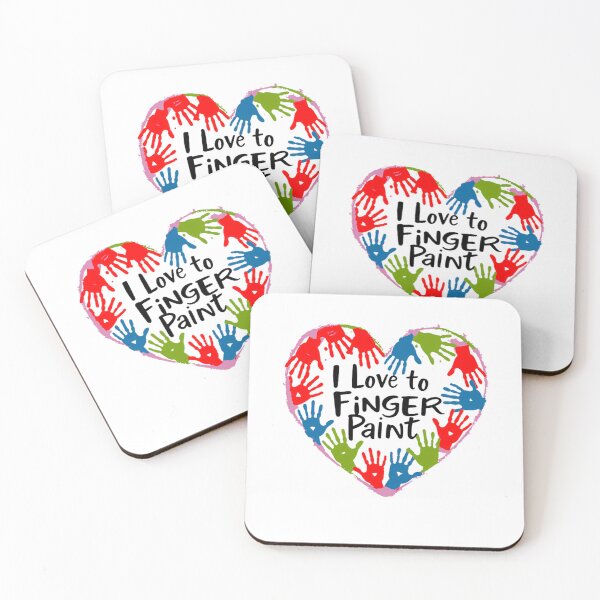 Item preview, I Heart Love To Finger Paint designed and sold by Galactic-Sketch.