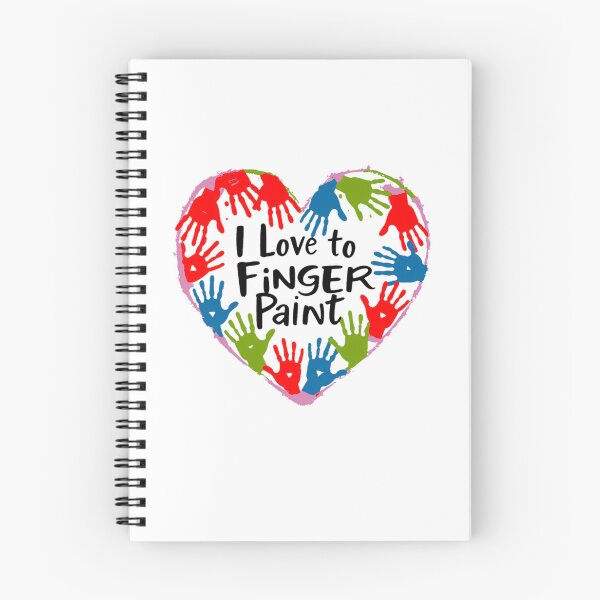 Item preview, I Heart Love To Finger Paint designed and sold by Galactic-Sketch.