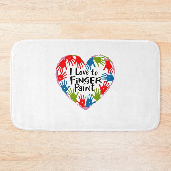 Item preview, I Heart Love To Finger Paint designed and sold by Galactic-Sketch.