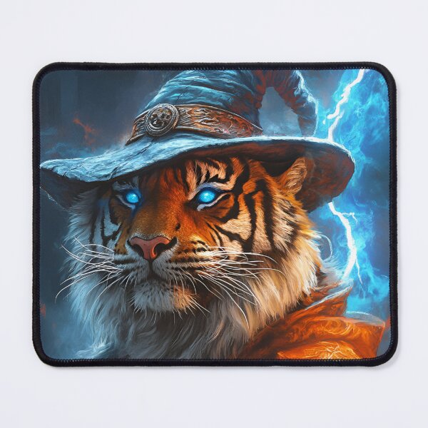 Item preview, Mystical Tiger Mage RPG Character designed and sold by RockFireMerch.