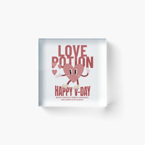Item preview, love potion, happy valentine day designed and sold by ElegantPlanet ⭐⭐⭐⭐⭐.