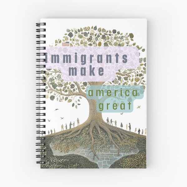 Item preview, immigrants make america great, digital art design designed and sold by Panom Suavichien.