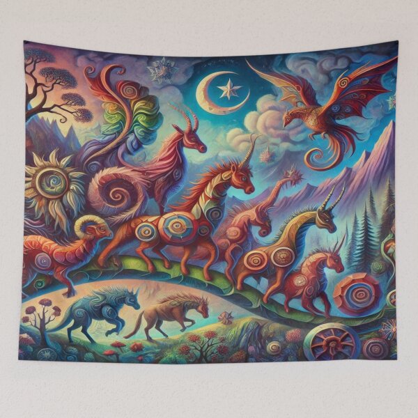 Item preview, Magical landscape and fantastic creatures designed and sold by FotoworldEdel.