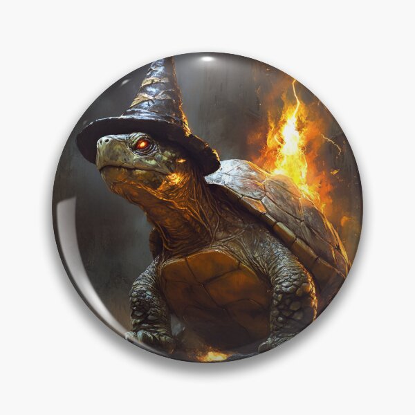Artikelvorschau, Dark Fantasy Rollenspiel Schildkrötenmagier entworfen und verkauft von RockFireMerch.