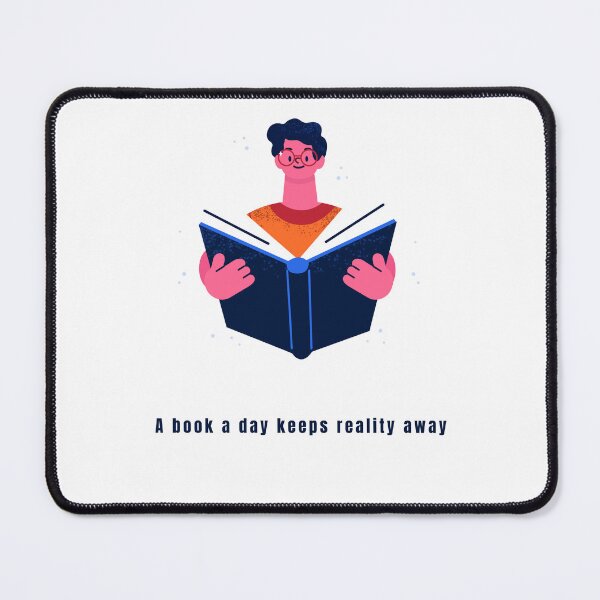 Item preview, A book a day keeps reality away designed and sold by nomadwanderer.