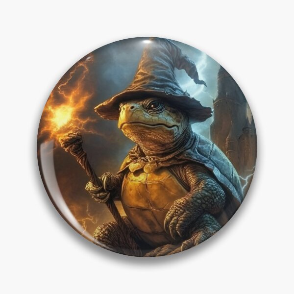 Artikelvorschau, Niedlicher Fantasy-Abenteuer-Schildkröten-Zauberstab entworfen und verkauft von RockFireMerch.