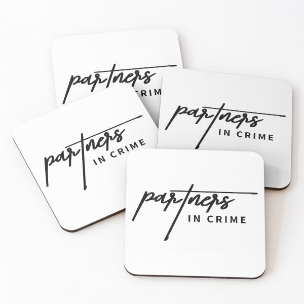 Item preview, Partners in Crime – Love, Chaos, and Just a Little Red Flag Energy designed and sold by ReggieDior.