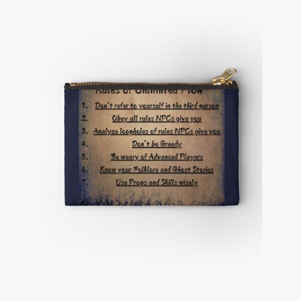 Item preview, Rules of Unlimited Flow designed and sold by RainsQuillMask.