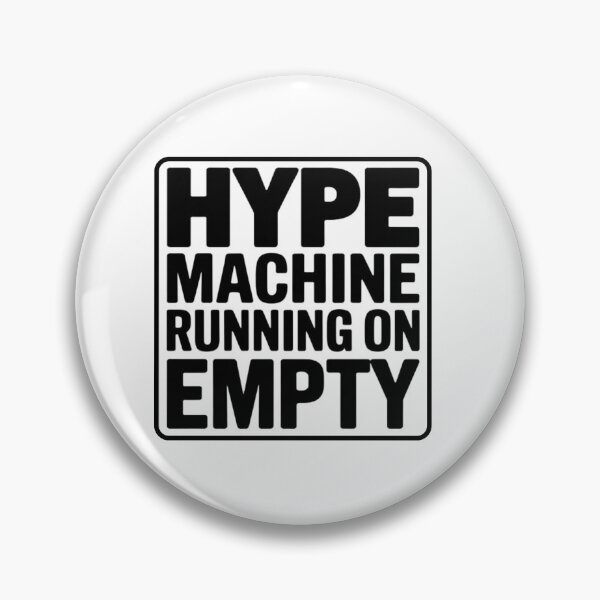 Item preview, Hype Machine Runing On Empty. Anti-Elon Musk Bumper designed and sold by SanadDiab.